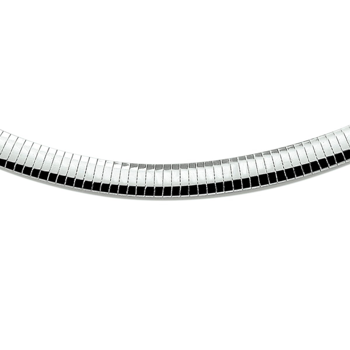 Zilveren omega ketting 1002165