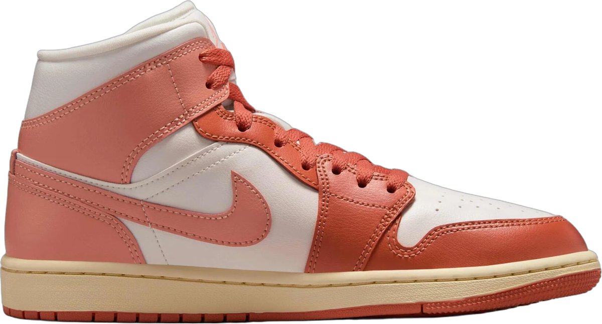 Nike Nike Air Jordan 1 Mid- Sneakers Oranje