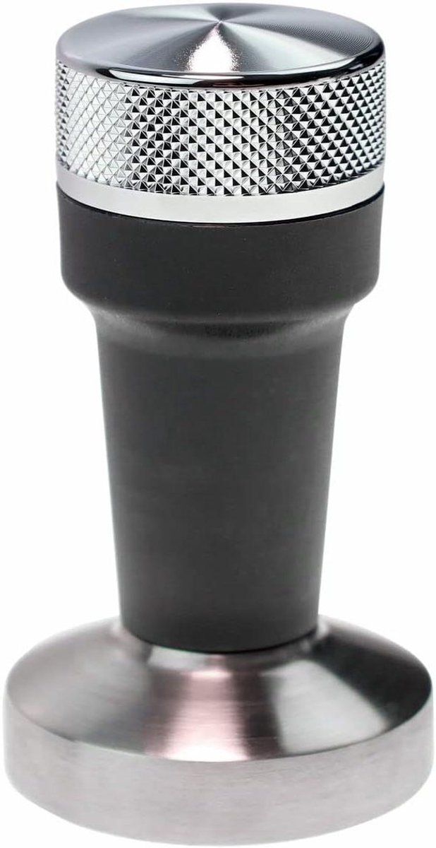 Koffie Tamper - Espresso Accessoire - Barista Thuis - Perfecte Pasvorm - 11.7 cm - Zilver