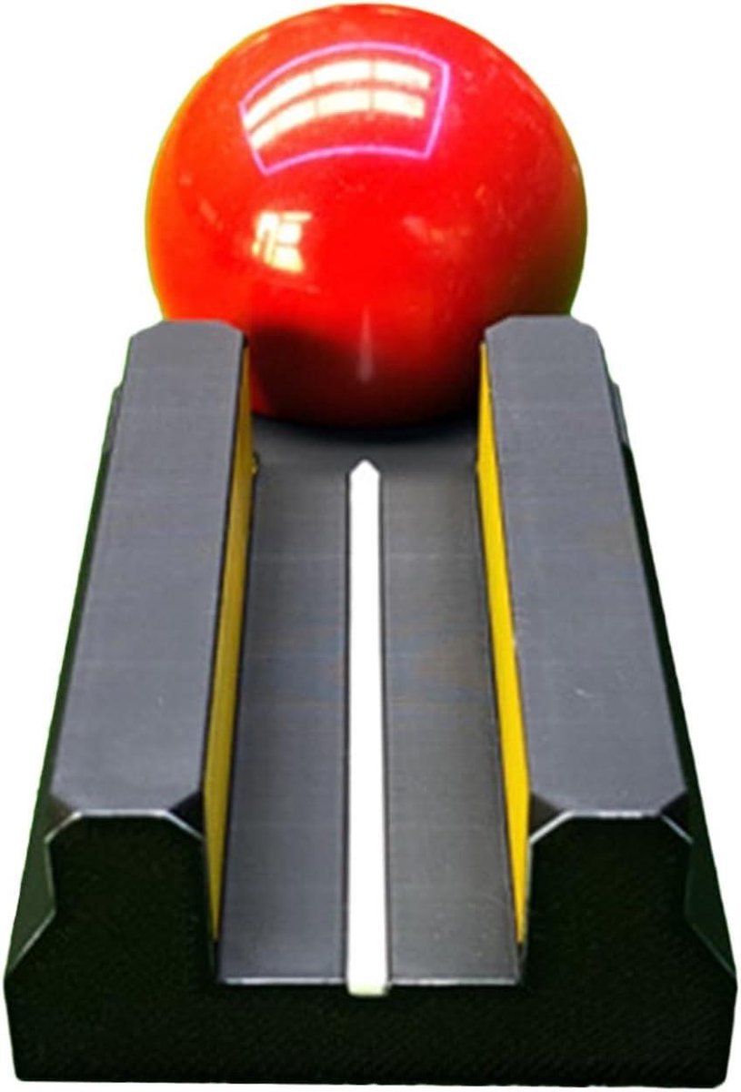 Biljartstang Trainer - Keu Oefen Hulp - Vaardigheden Verbeteren - Draagbaar Ontwerp - 10 cm Lengte - Zwart