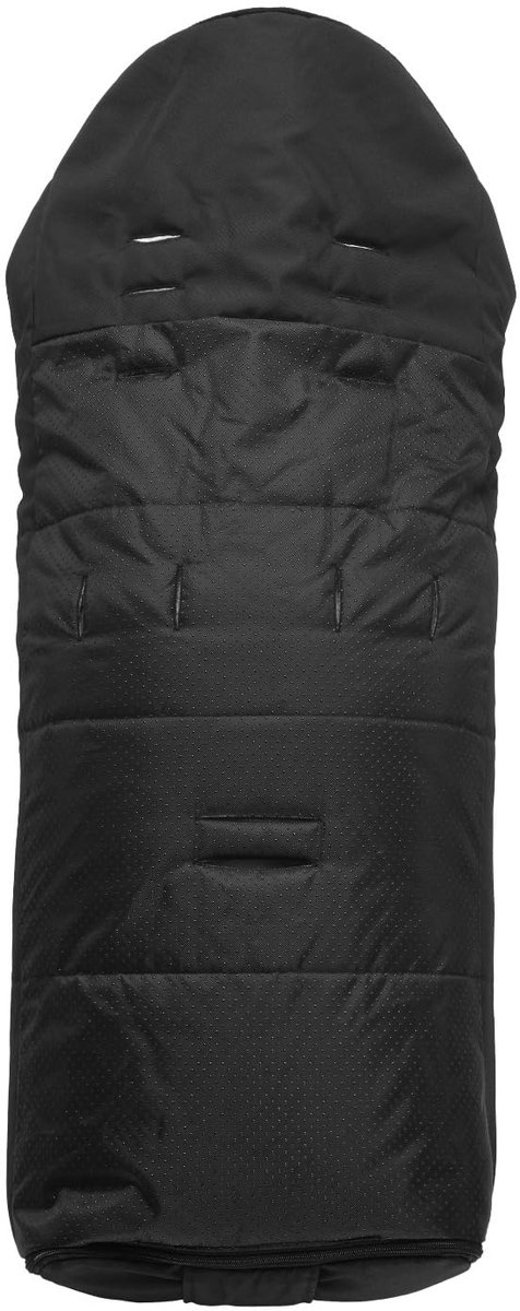 Universele Voetenzak - Baby Dekje - Warm Blijven - Fleece Gevoerd - L - Zwart van Universele — afbeelding 4