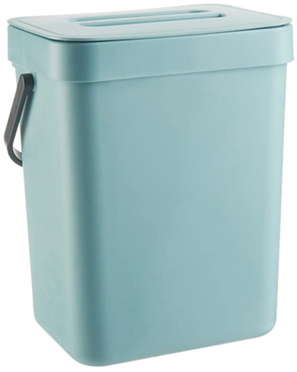 Dailygoods - Kleine Keuken Compostbak - 3L Afvalbak voor Keuken en Badkamer