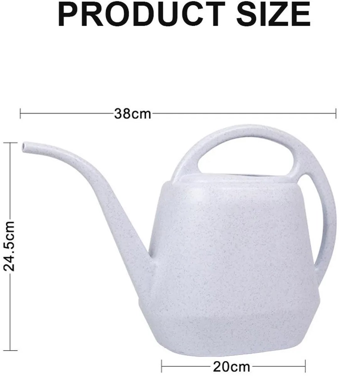 Gieter Geschikt voor lange tuit, 1 stuk, gemaakt van dikwandig kunststof, Geschikt voor kamerplanten en tuinbloemen.