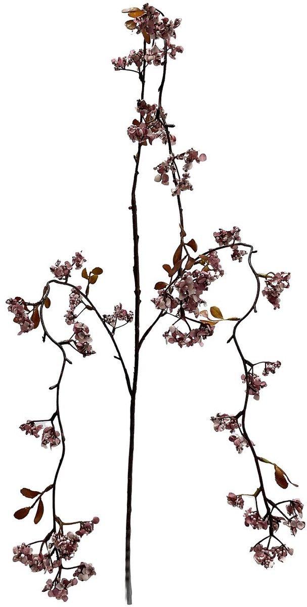 Kunsttak besjes 110cm roze