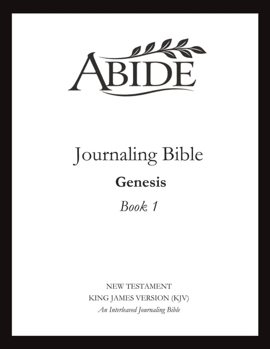 Abide - Interleaved Journaling Bible: Genesis (Book 1) - ShopVlot