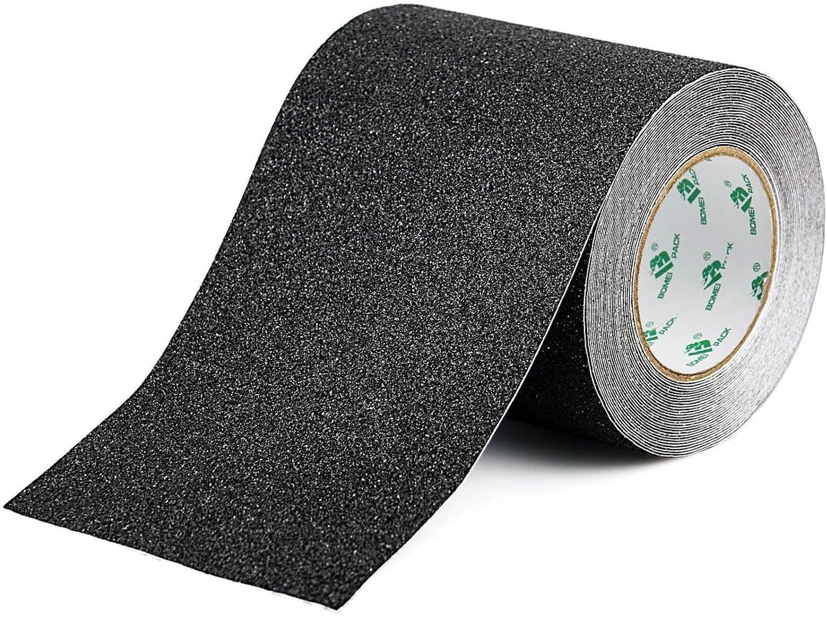 Niet-slip zelfklevende tape voor trappen, 15 cm x 10 m, waterdicht en hoge grip voor binnen en buiten gebruik