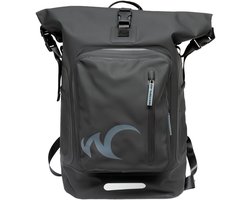 Waterproof Backpack 30L Black TPU - waterdichte rugzak - uitneembare laptop organizer 32 x 47 x 18 cm