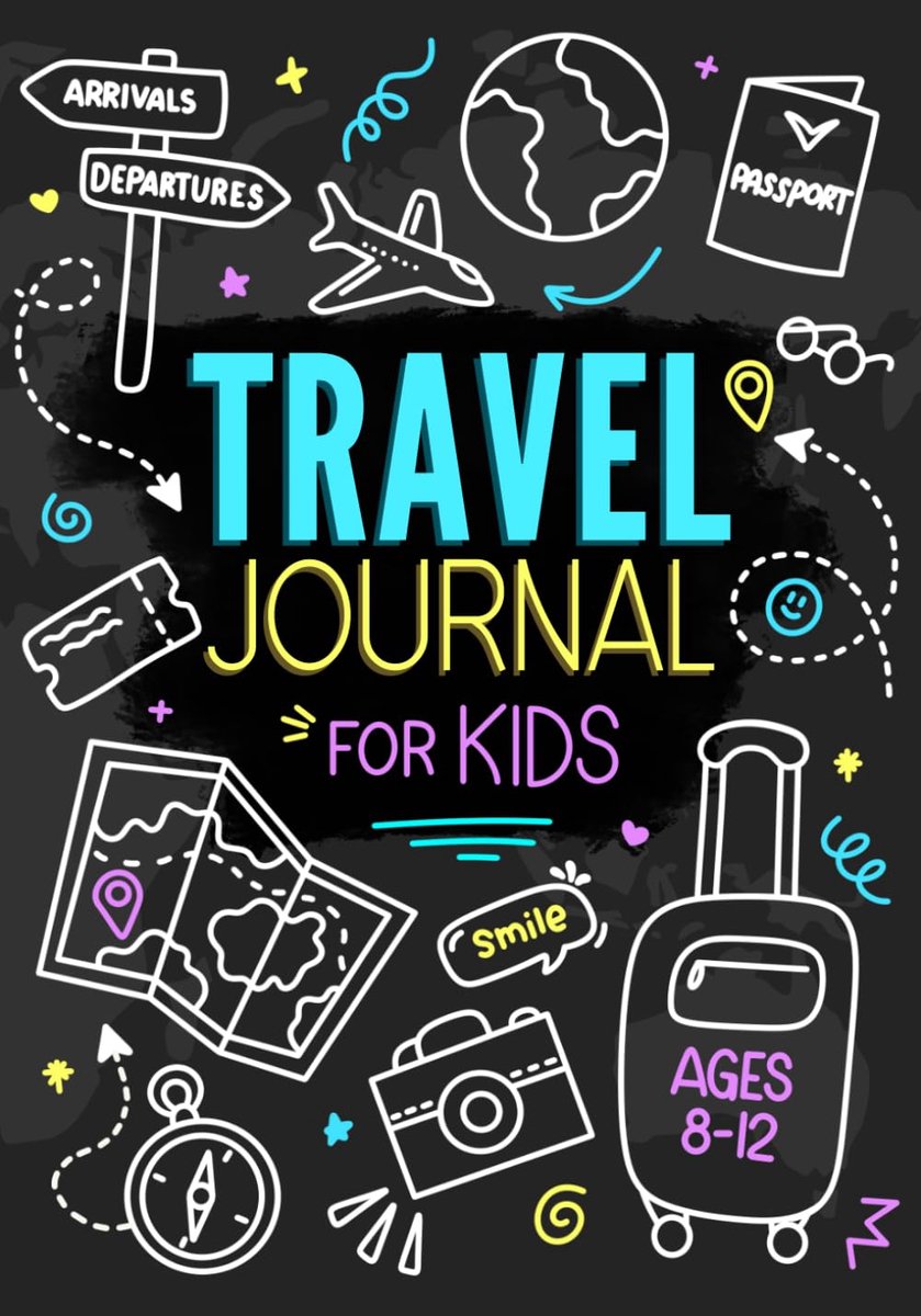 Travel Journal for Kids Ages 8-12: Fun Vacation Diary with Drawing Activities and Writing Prompts for Both Boys and - ShopVlot