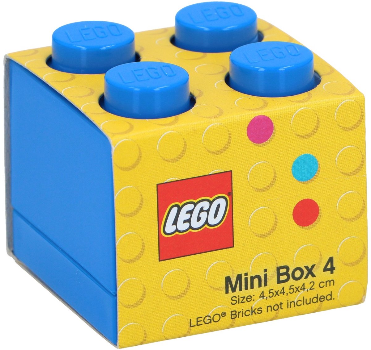 Room Copenhagen LEGO Mini Box Lunchbox 4 Blauw opbergdoos thumbnail 2