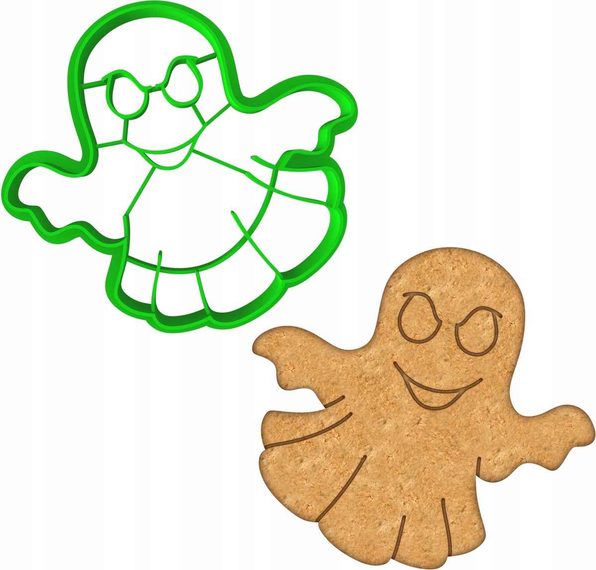 Halloween Koekjesvorm - Spookje