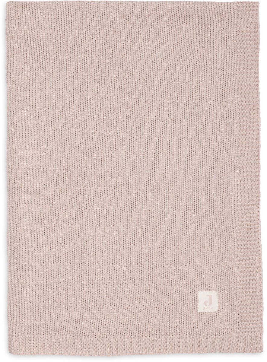 Jollein Baby Deken Wieg 75x100cm Sprinkle Knit Silk Rose