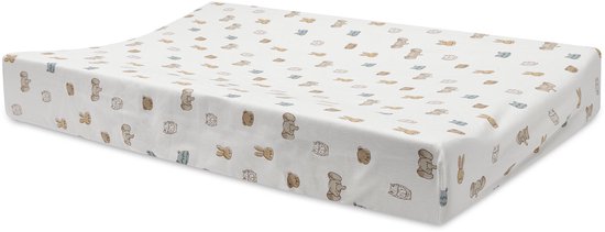 Jollein Wickelauflagenbezug Jersey 50x70cm - Jollies — afbeelding 2