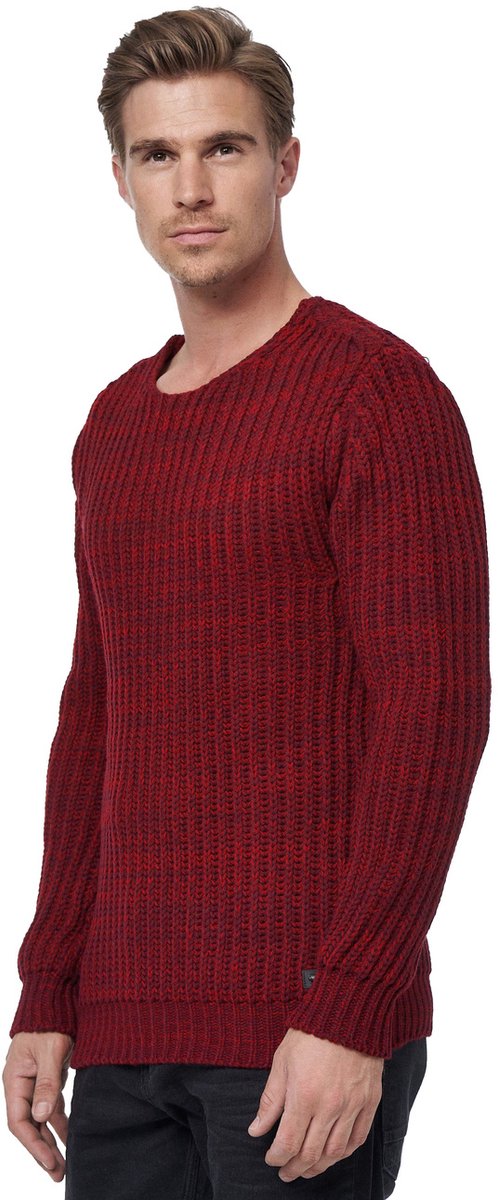 Rusty Neal - Trui Heren - Rood - Casual - Stijlvol
