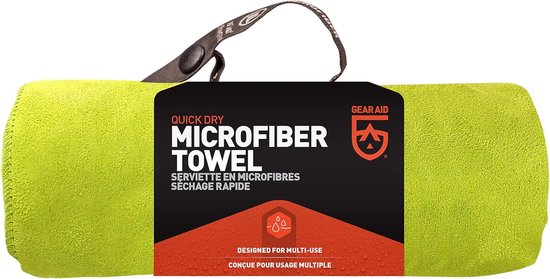 Microvezel Handdoek - Sneldrogende Doek - Sport en Outdoor - Antibacteriële Behandeling - 90 x 155 cm - Groen — afbeelding 4