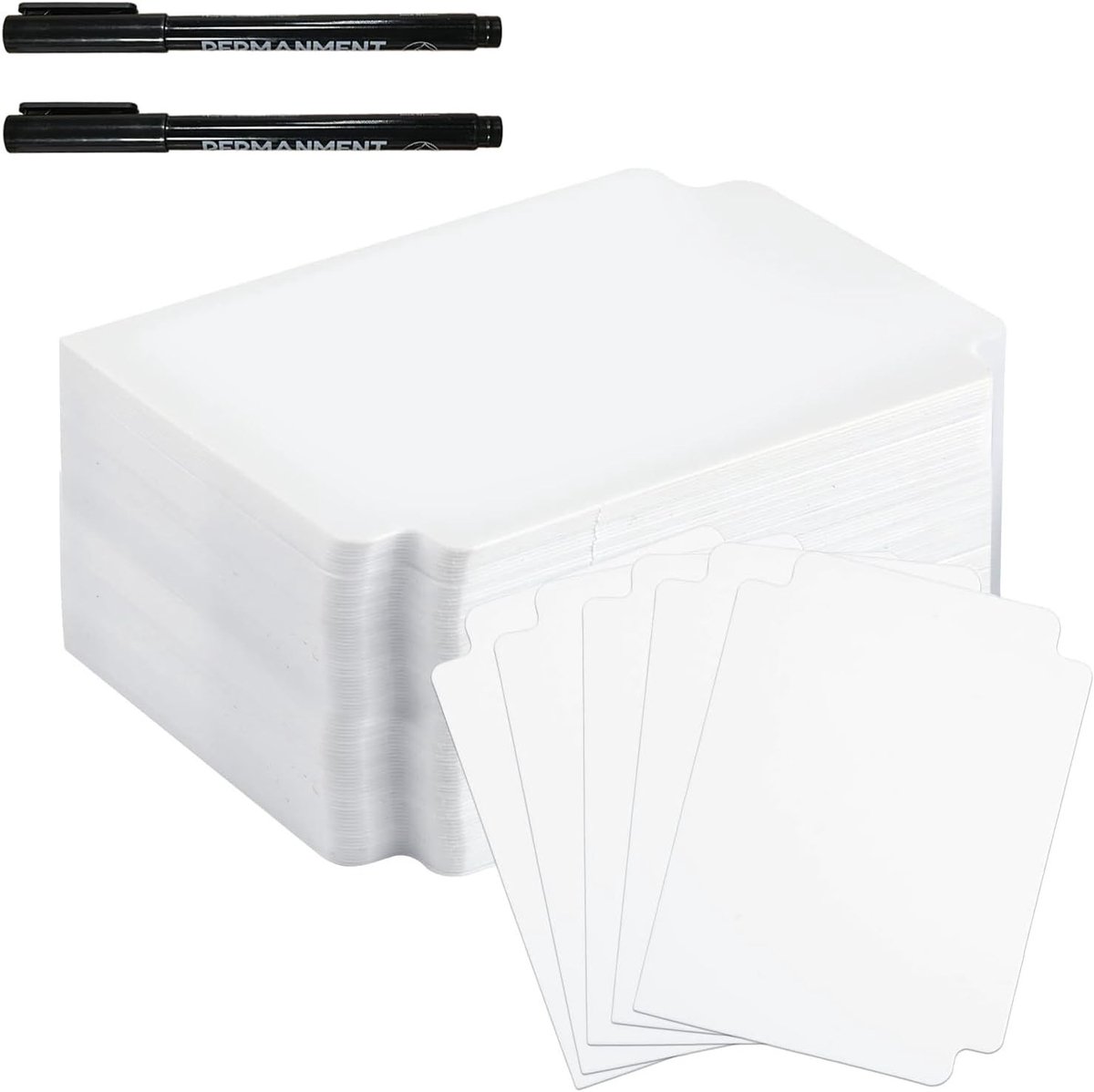 Herbruikbare Kaartverdelers voor Speelkaarten - 100 Stuks, 95 x 70 mm, Ideaal voor Organisatie en Sorteren