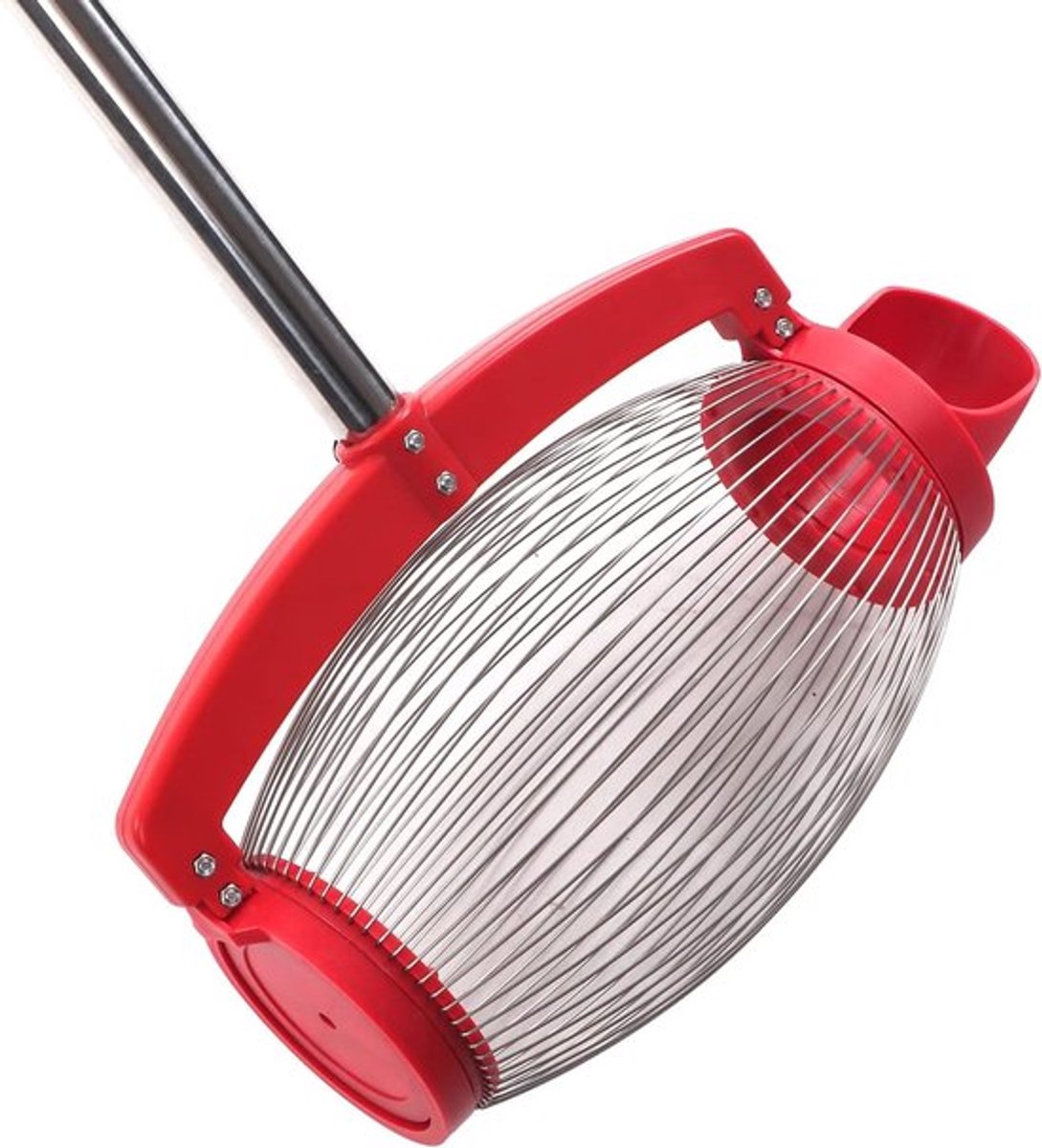 Verstelbare Ophaalbal voor Noten, Ideaal voor Walnoten, Pecannoten en Kastanjes, Handgereedschap voor Buiten met Lange Handgreep en Rollerfunctie