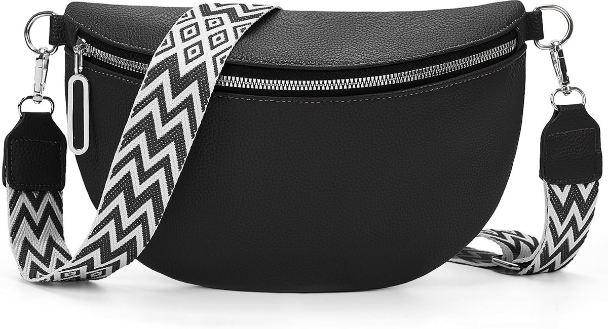 GSenhui Waist Bag for Women, Large Shoulder Bag, Crossbody Bag, Belt Bag, Small Handbag for Travel, Hiking, B - ShopVlot