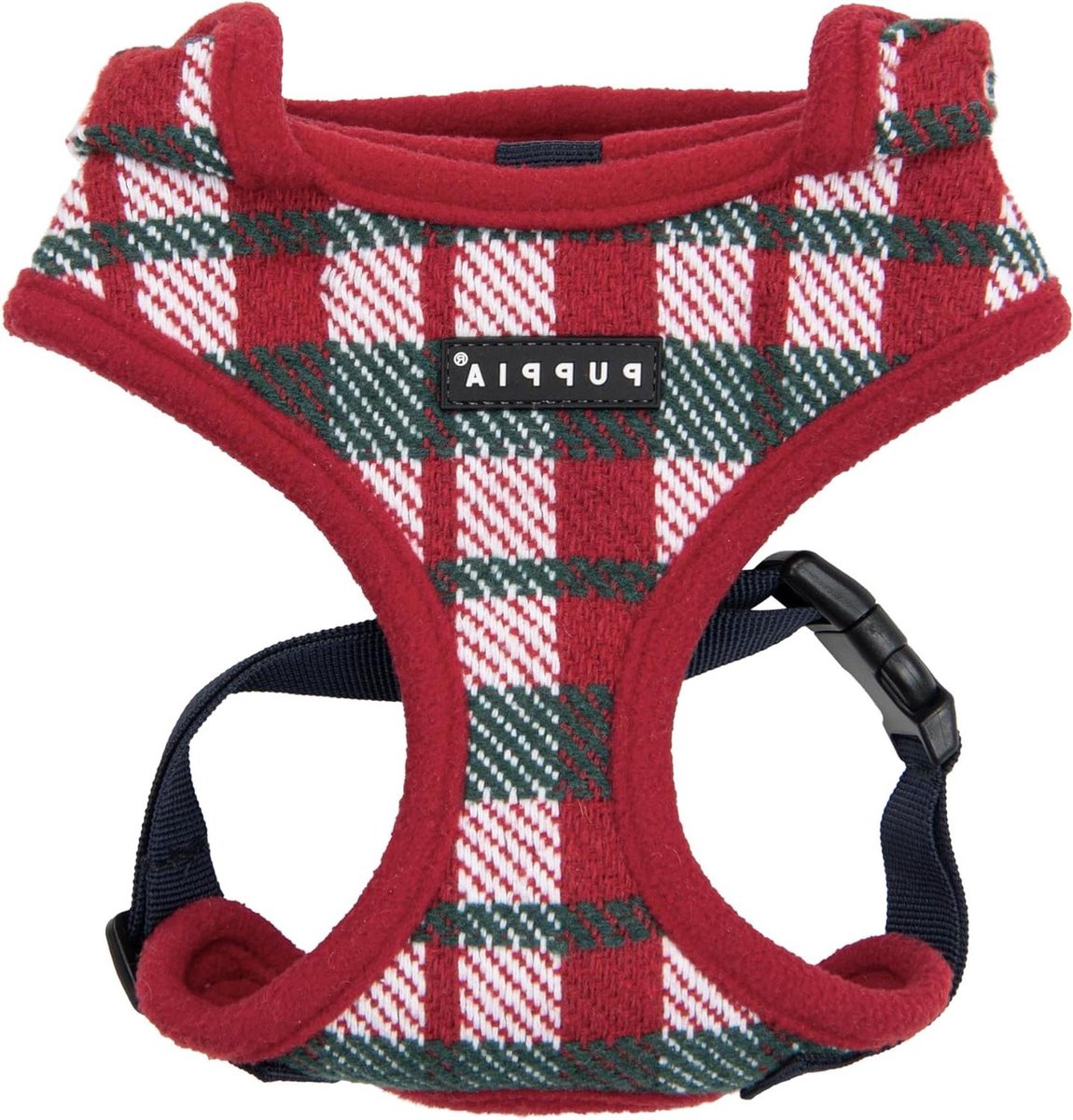 Hondenharnas met capuchon - Winter tuig - Veilige wandelingen - No-pull design - Maat M - Rood