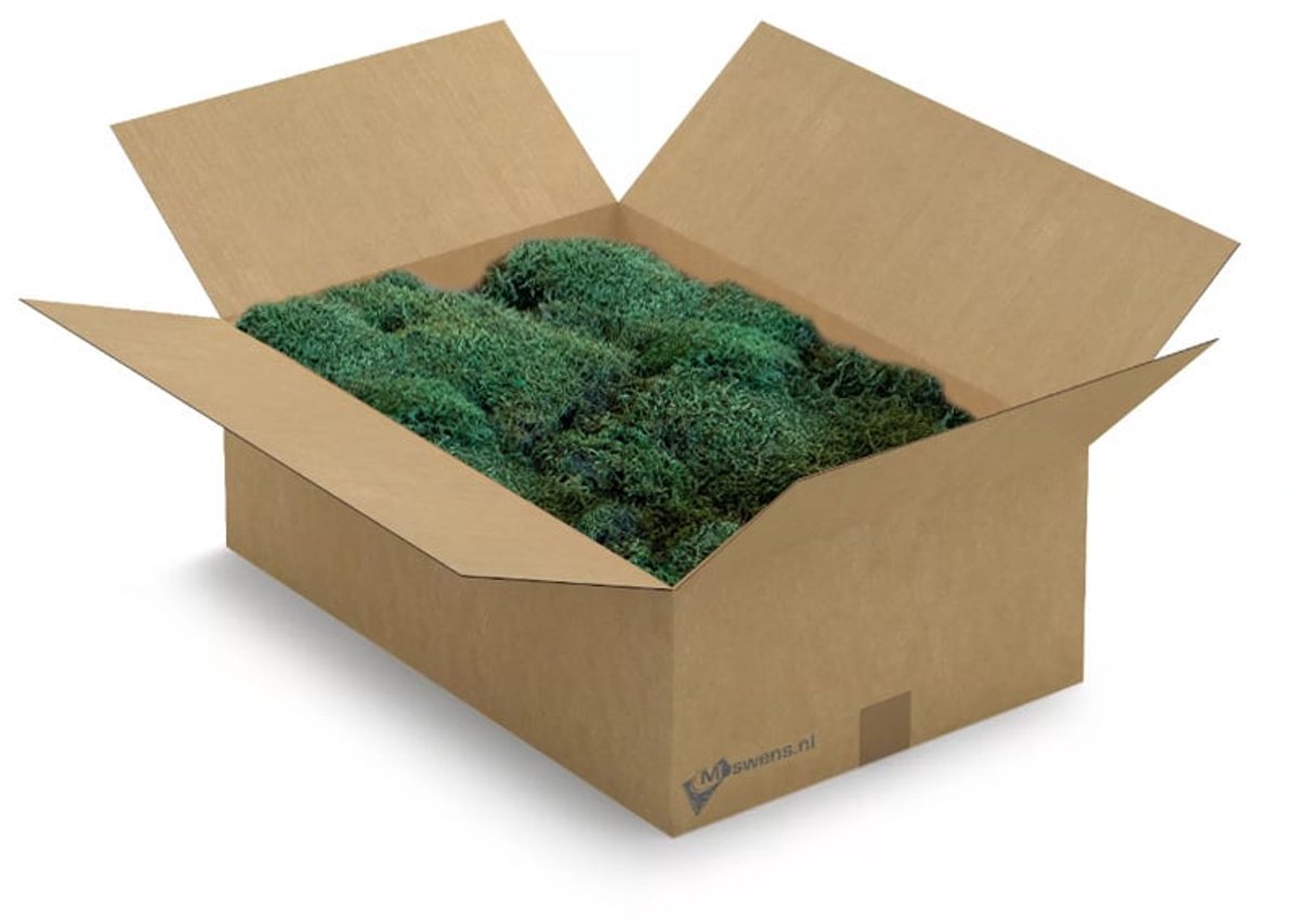 Moswens Platmos - 3 KG - Doos XL - donker 0,90 m²