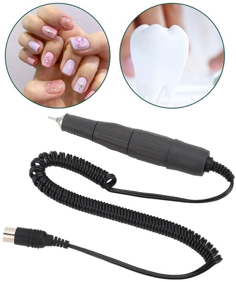 Micromotor Handstuk voor Polijsten en Slijpen - 35000RPM, CW/CCW, met Koolborstels voor Professioneel Gebruik