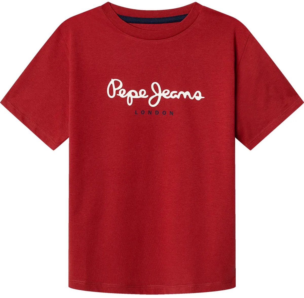 Pepe Jeans New Art T-shirt Met Korte Mouwen Rood 16 Years Jongen