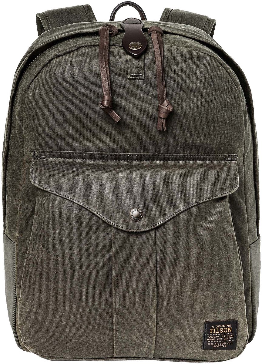 Filson Journeyman Oil Finish - Rugzak 15 44.5 cm (otter green)