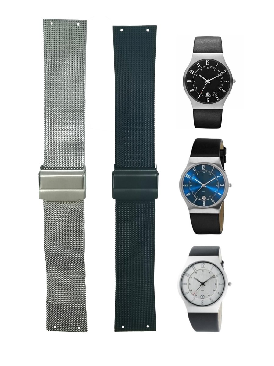 Elzusha - Vervangende Horloge Band voor Unisex Horloge 22mm