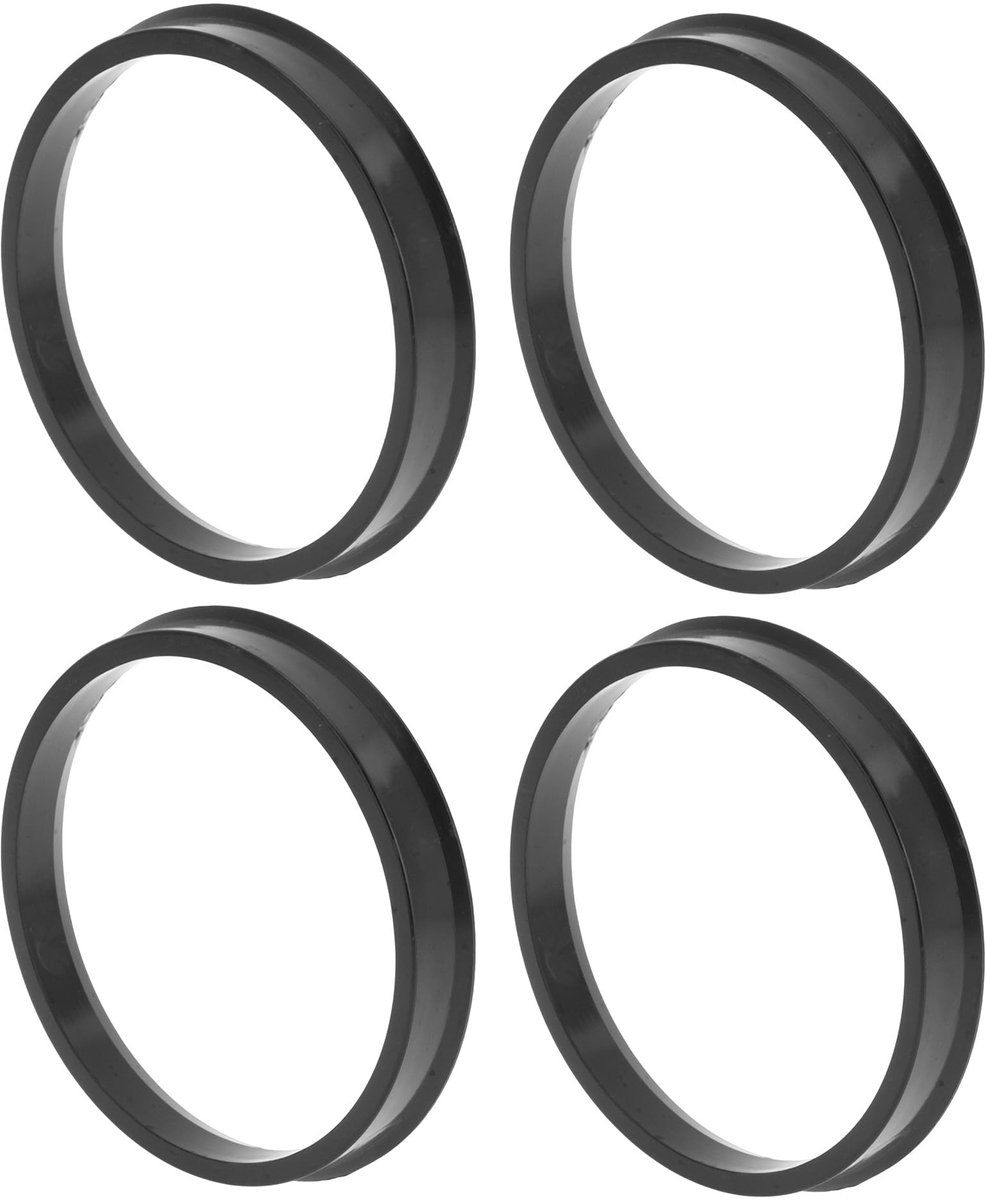 INFINAUTO Car Wheel Hub Centric Rings OD 71.6mm tot ID 65.1mm Wheels Center Shaft Shock Absorbing Hubrings - ShopVlot