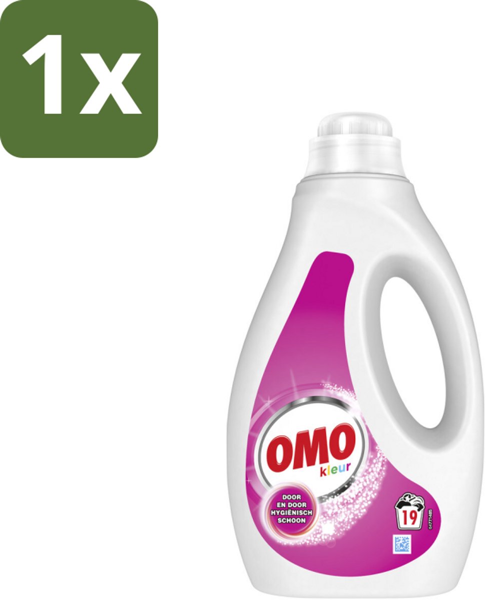 1 x OMO – Vloeibaar Wasmiddel – Kleur – 19 Wasbeurten – 950 ml - Koffie - Koffiezetapparaat - Koffiezetapparaat