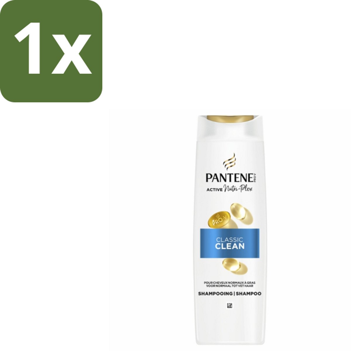 1 x Pantene – Shampoo – Classic Clean – 400 ml - Koffiezetapparaat