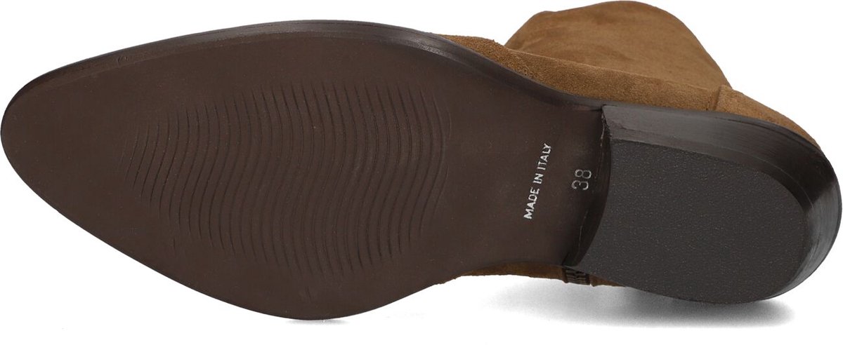 LINA LOCCHI Aw400 Enkellaarsjes - Enkelboots met rits - Dames - Camel - Maat 40