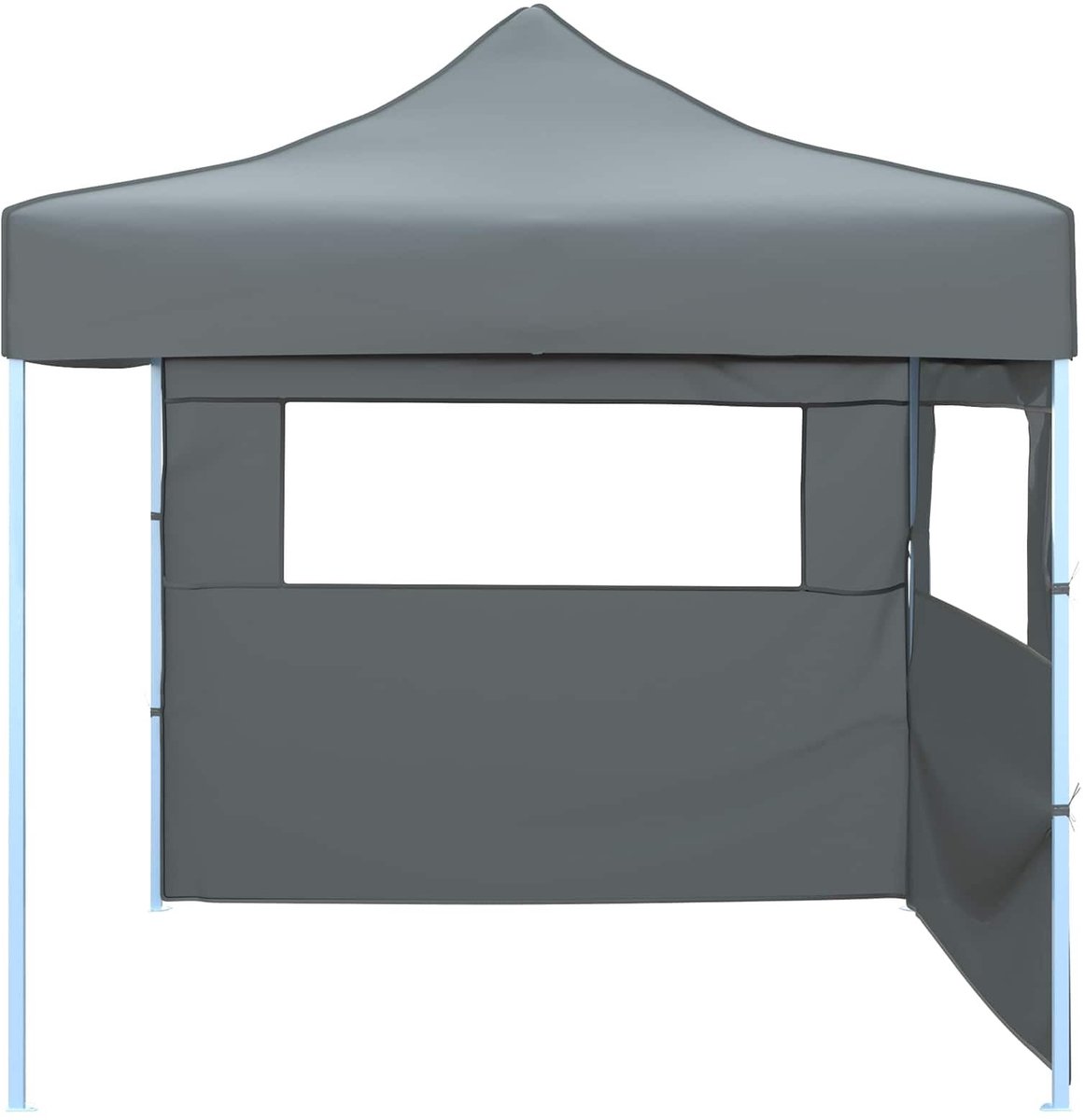 Elzusha - Opvouwbare Partytent Antraciet 291x291x315 cm