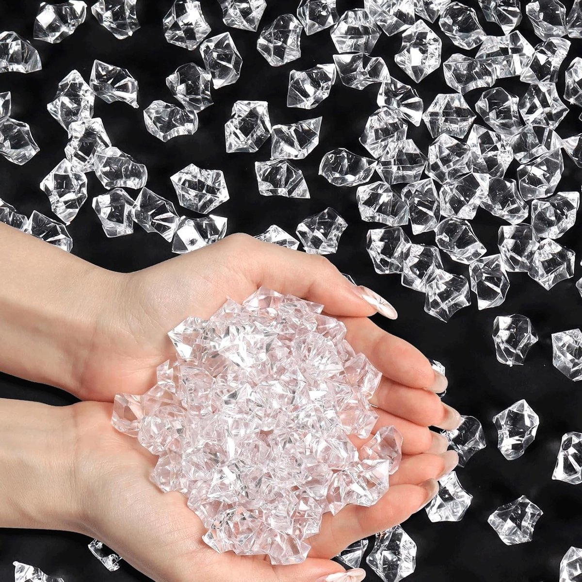 Elzusha - Set van 200 Transparante Kindergemstones