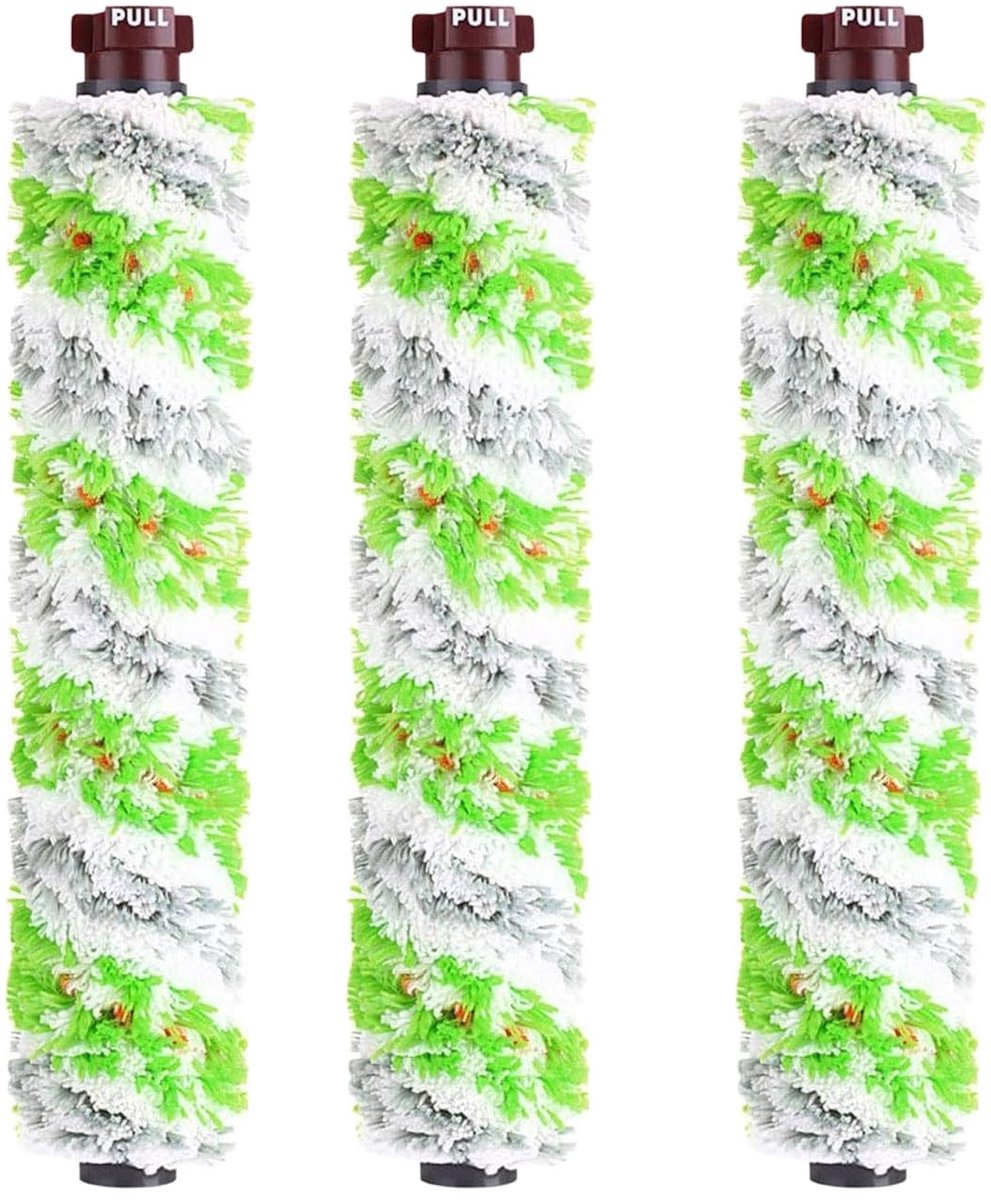 Elzusha - 3-Pack Vervangende Multi-Flat Borstels voor Bissell CrossWave