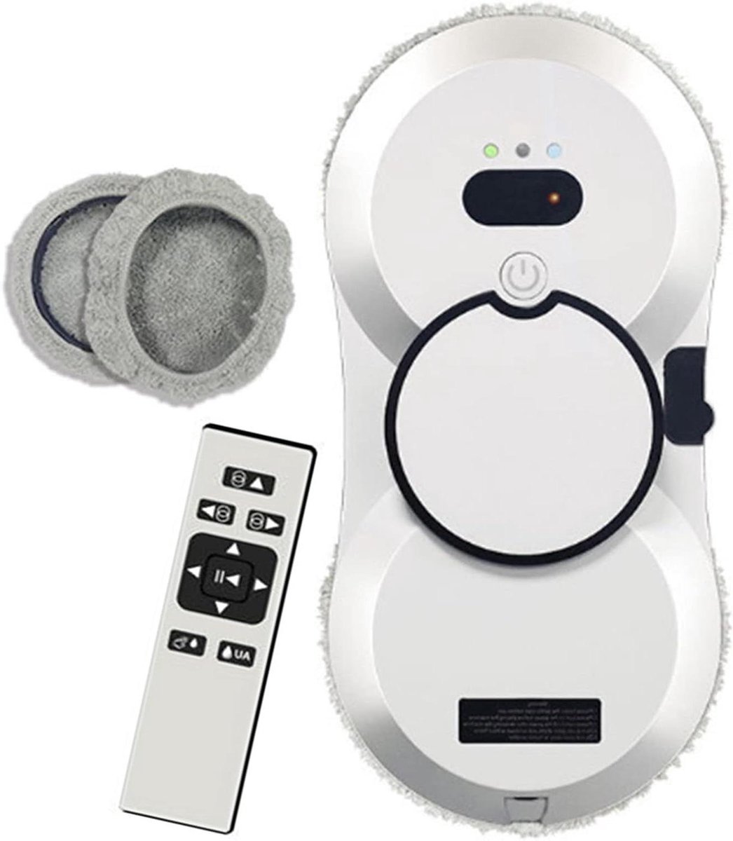 Ramenwasser Robot - Glazenwasser - Automatisch Schoonmaken - Met Sprayfunctie - 295x145x68mm - Wit