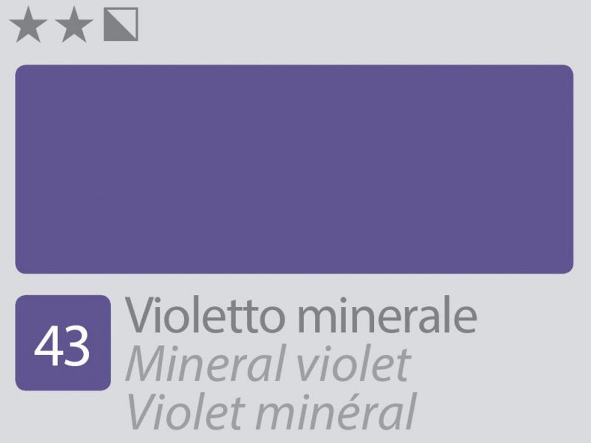Divolo Accademia Olieverf 20 ml. - Mineral Violet