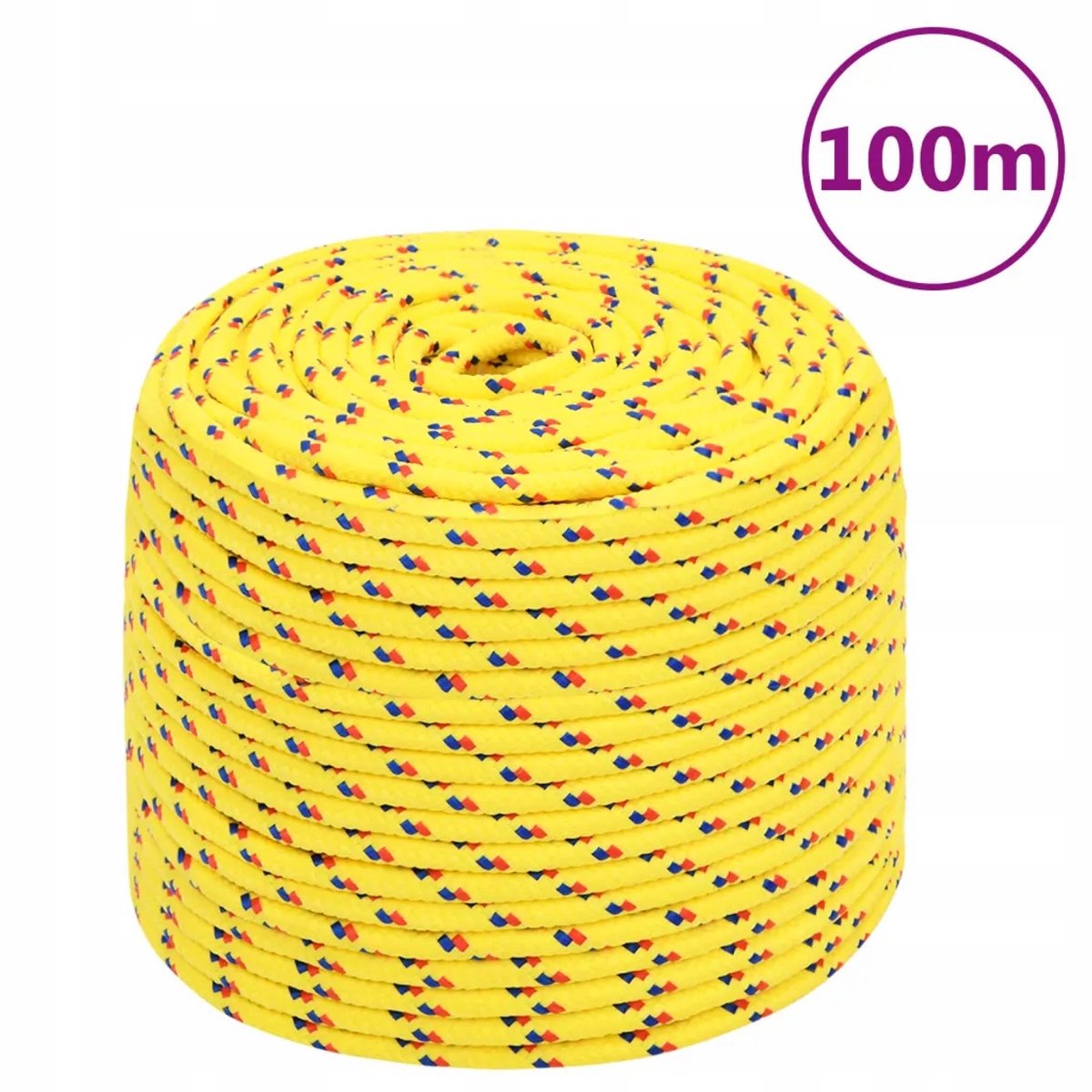 Geel Polypropyleen Touw 10mm - 100m Duurzaam & Veelzijdig