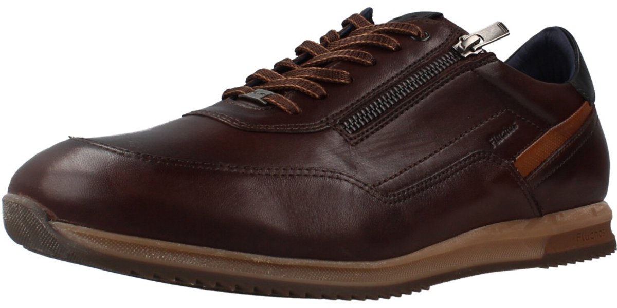Fluchos -Heren - bruin donker - sneakers - maat 45