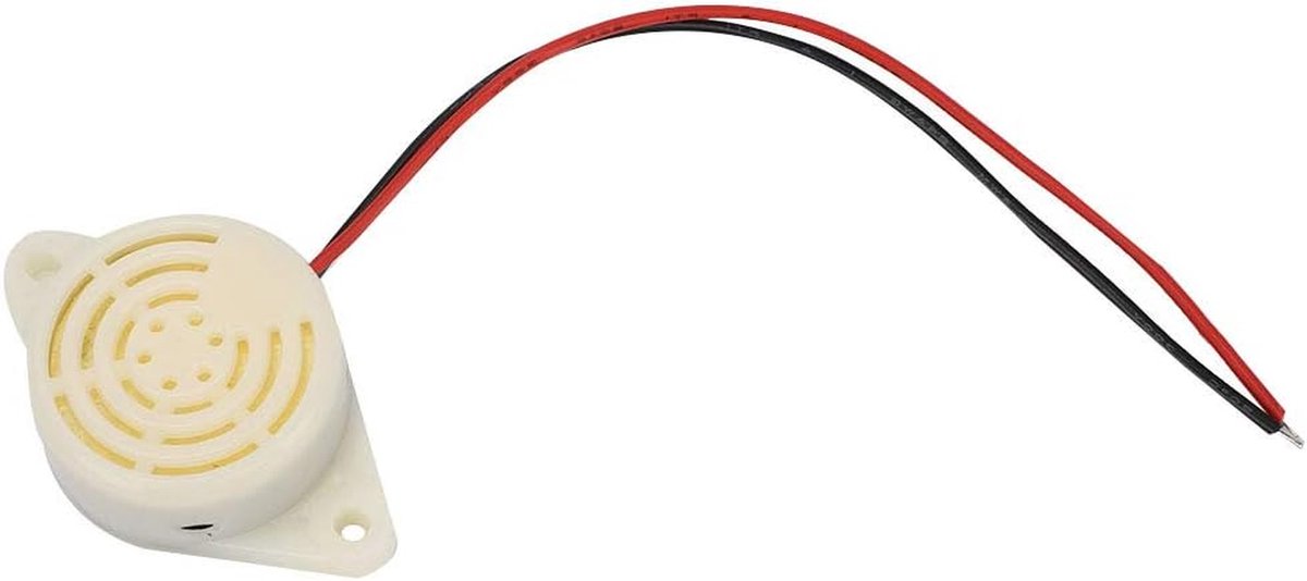 Actieve Zoemer - Alarm Pieptoon - Elektronica Projecten - 95dB Continu Geluid - 5 Stuks - Zwart