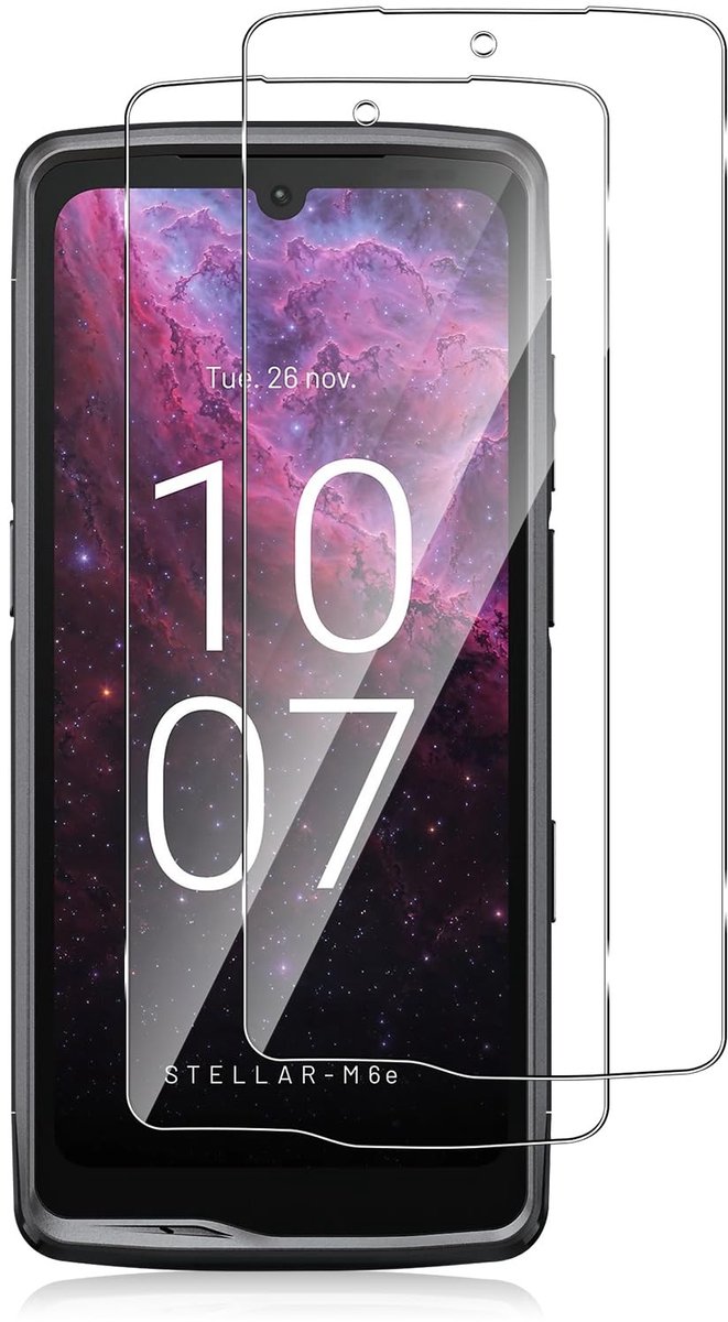 Elzusha - Tempered Glass Screen Protector voor Crosscall Stellar-M6/M6E, Hoge Bescherming