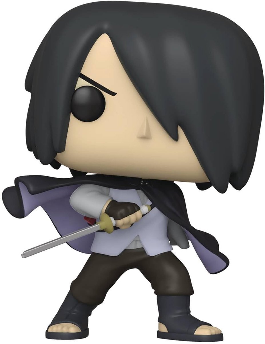 Elzusha - Vinyl Figuur Sasuke Uchiha met Cape - Boruto Thema
