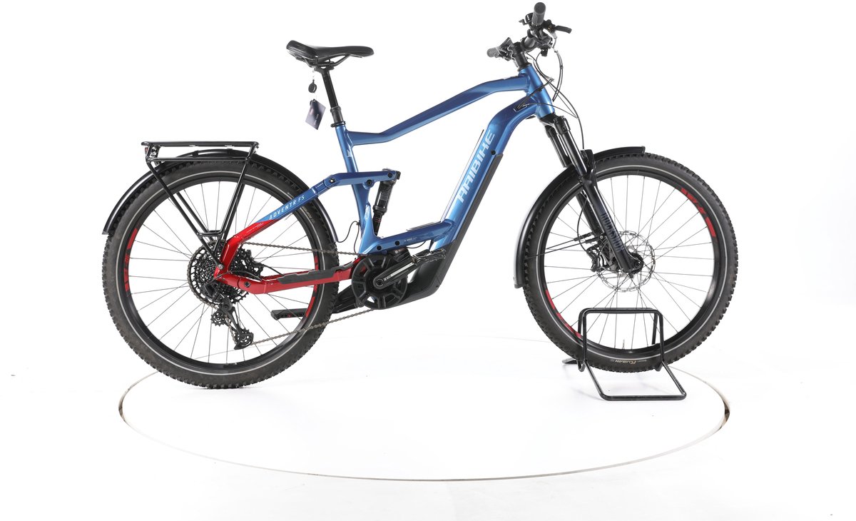 Haibike Adventr FS 9 SUV E-Bike Bosch Accu 625Wh 27,5" blauw Pro Refurbished
