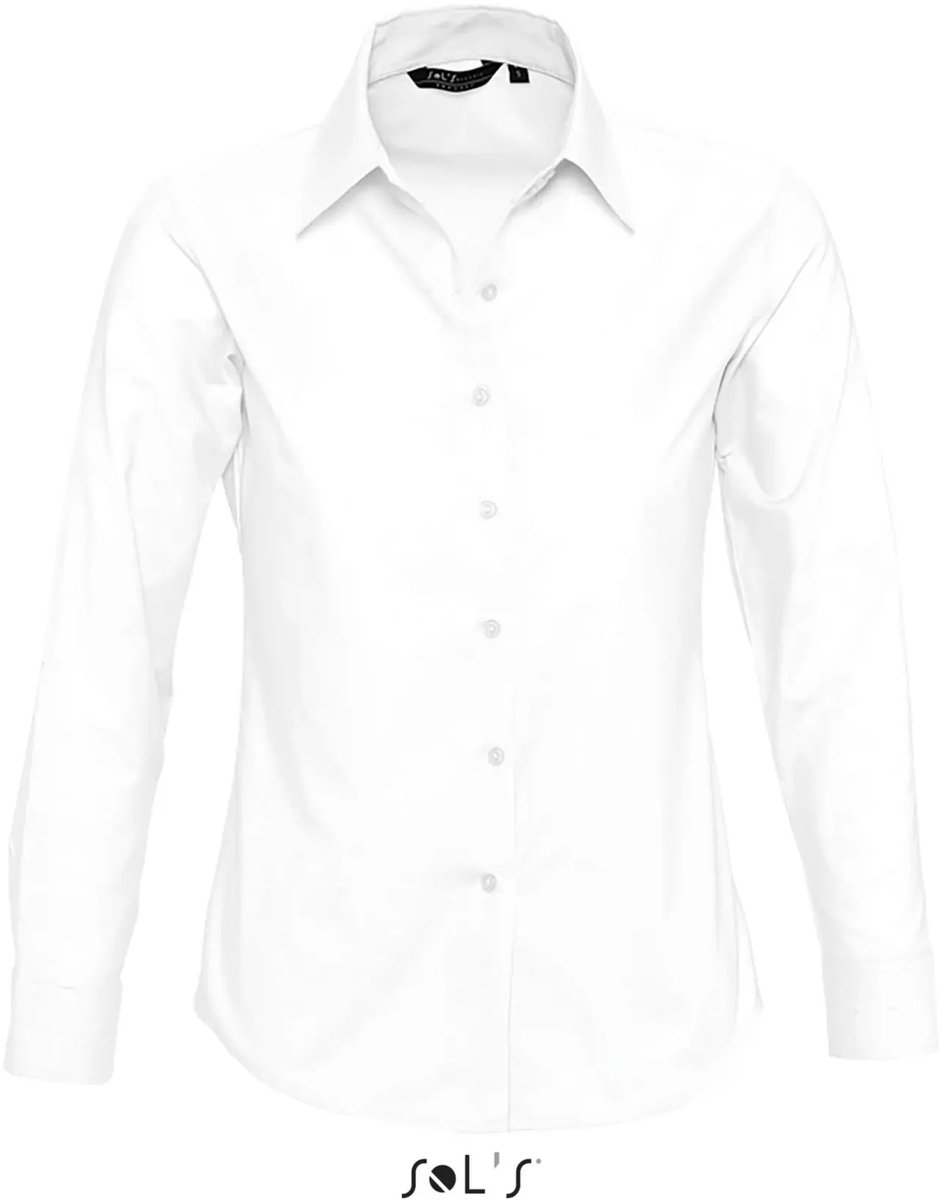 SOL'S Women´s Oxford-Blouse Embassy Long Sleeve L611 - White - XL