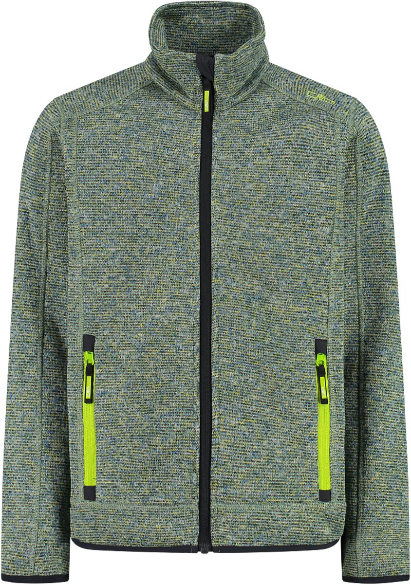 Kinder fleece met rits CMP Antraciet