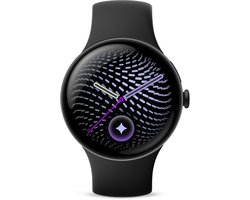 Google Pixel Watch 5 - smartwatch - 45 mm - Wifi - zwart - sportbandje