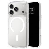 Accezz Hoesje - Geschikt voor Apple iPhone 18 Pro / 17 Pro - Xtreme Impact Backcover geschikt voor MagSafe - Transparant