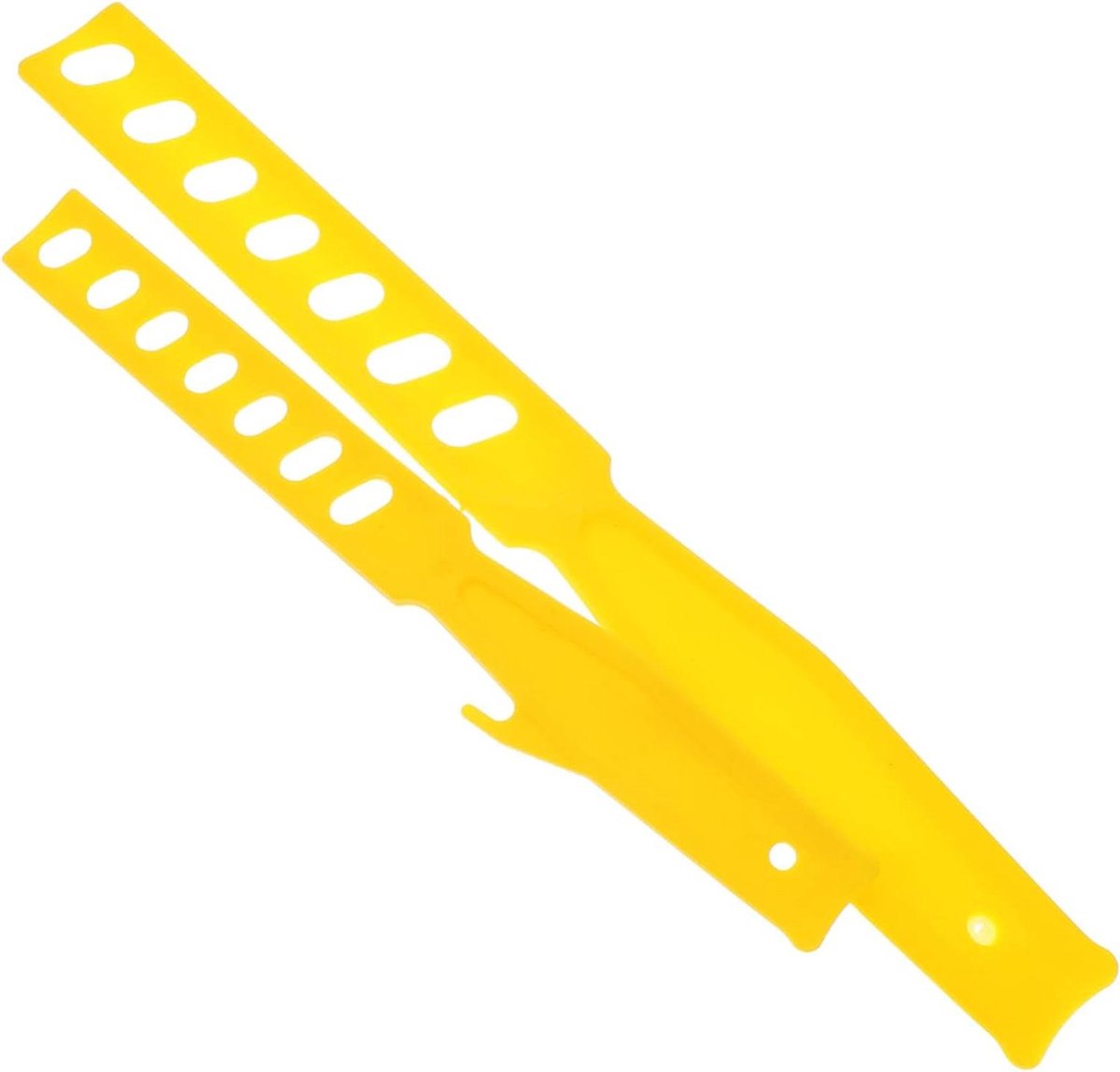 Verf Roerstaafjes - Mengstokken Roerstaaf - Verf Mengen - Herbruikbaar PP Materiaal - 28 cm - Geel