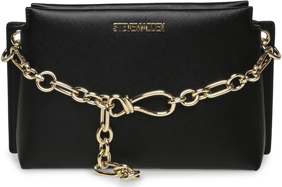 Steve Madden Bross Crossbodytas Kleine Dames - Polyester - Zwart