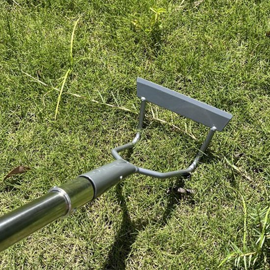 Tuin Schraper - Onkruid Schoffel - Efficiënt Tuinieren - Roestvrij Staal - 170 cm Lengte - Zilverkleurig van Merkloos	 — afbeelding 2