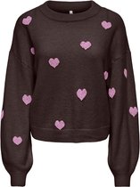 ONLY - ONLRICA LS DETAIL O-NECK CC KNT Dames Trui